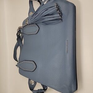 Michael Kors Brooklyn Shoulder Bag In Blue